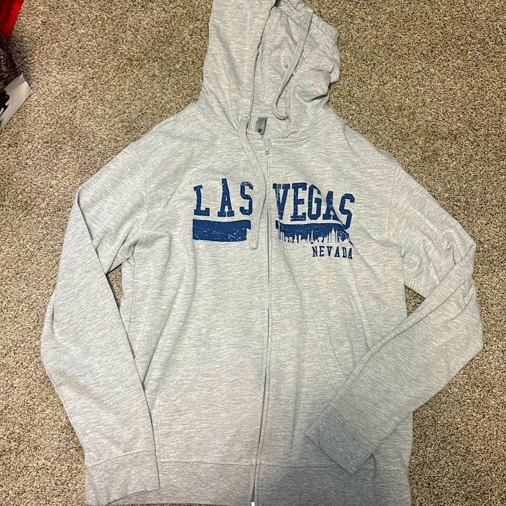 Las Vegas zip up hoodie